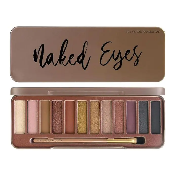 

Тени для век naked eyes paleta de sombra de ojos Markwins, цвет 12 sombras