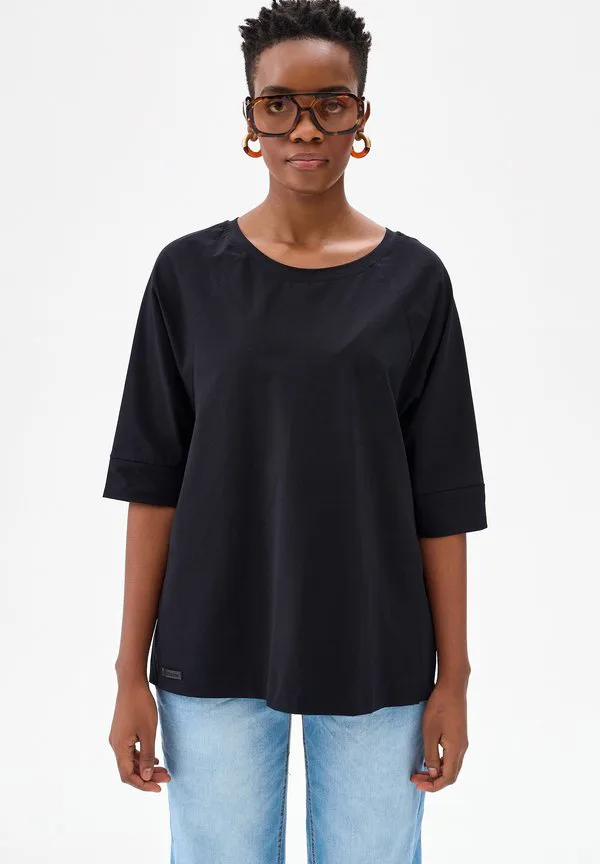 

Базовая футболка anree Blue Shadow, Black, Черный, Базовая футболка anree Blue Shadow, Black