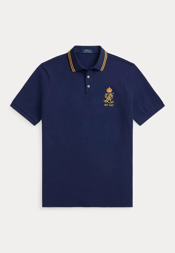 Классическая рубашка поло с гербом Polo Ralph Lauren, Newport Navy — фото 4