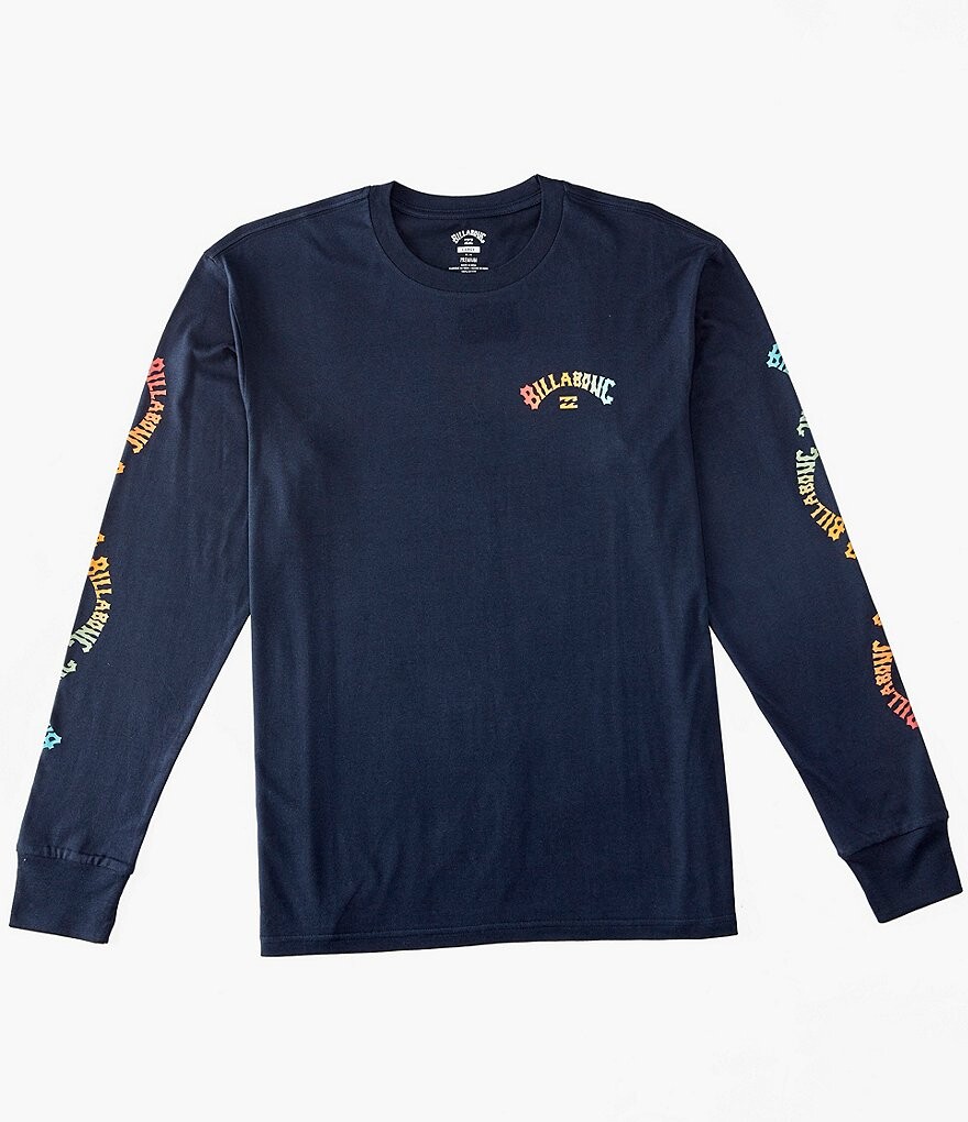 

Футболка с длинными рукавами Billabong Snaking Arches, синий