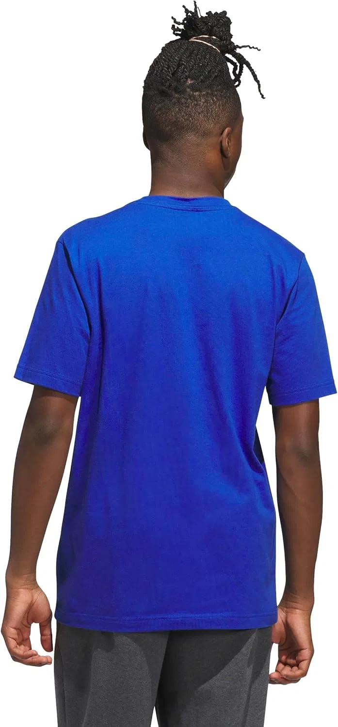 Футболка с графикой adidas, Team Royal Blue — фото 2