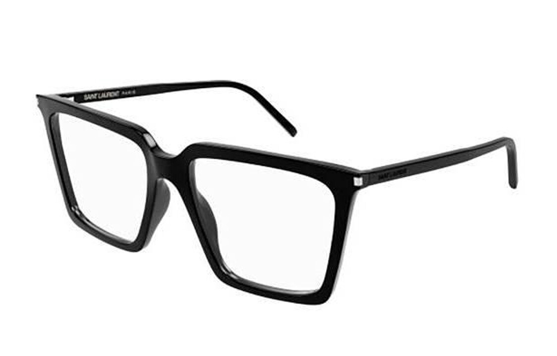 

SAINT LAURENT Оптическая оправа унисекс, Black