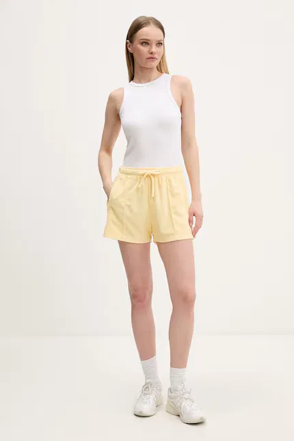 Шорты из комфортного материала Adidas Originals, желтый — фото 2