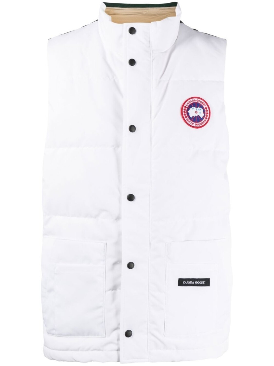 

Canada Goose дутый жилет Freestyle Regeneration, белый