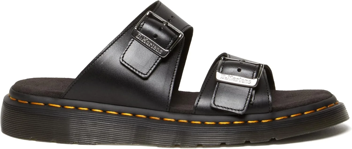 Сандалии унисекс Dr. Martens JosefSlide, черный — фото 4