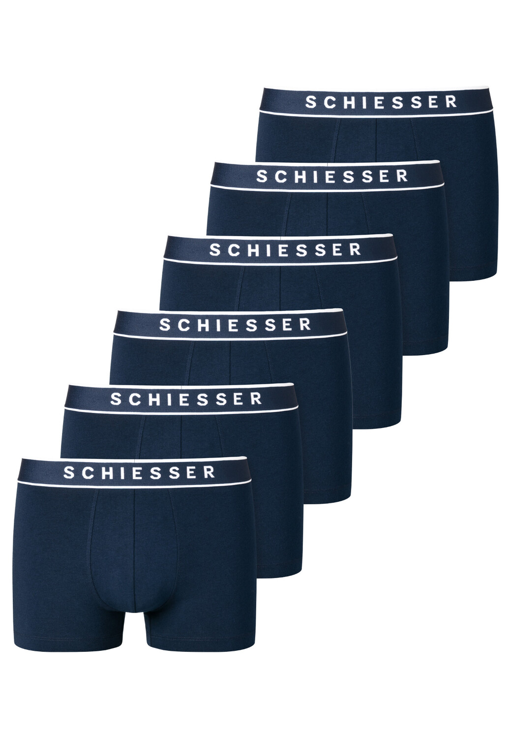 

Трусы Schiesser Retro Short/Pant 95/5 Organic Cotton, темно синий