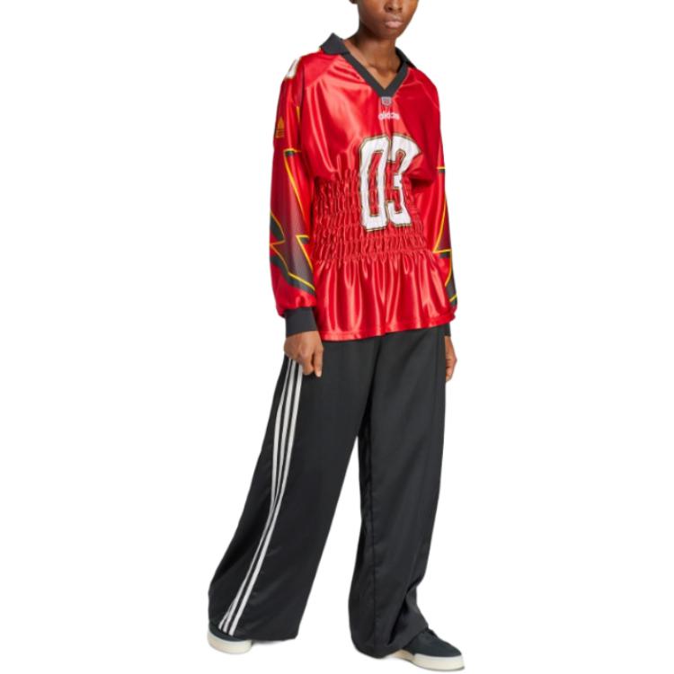 Футболка Adilenium Season 3 Long Sleeve Jersey Adidas Originals, Light Scarlet — фото 4