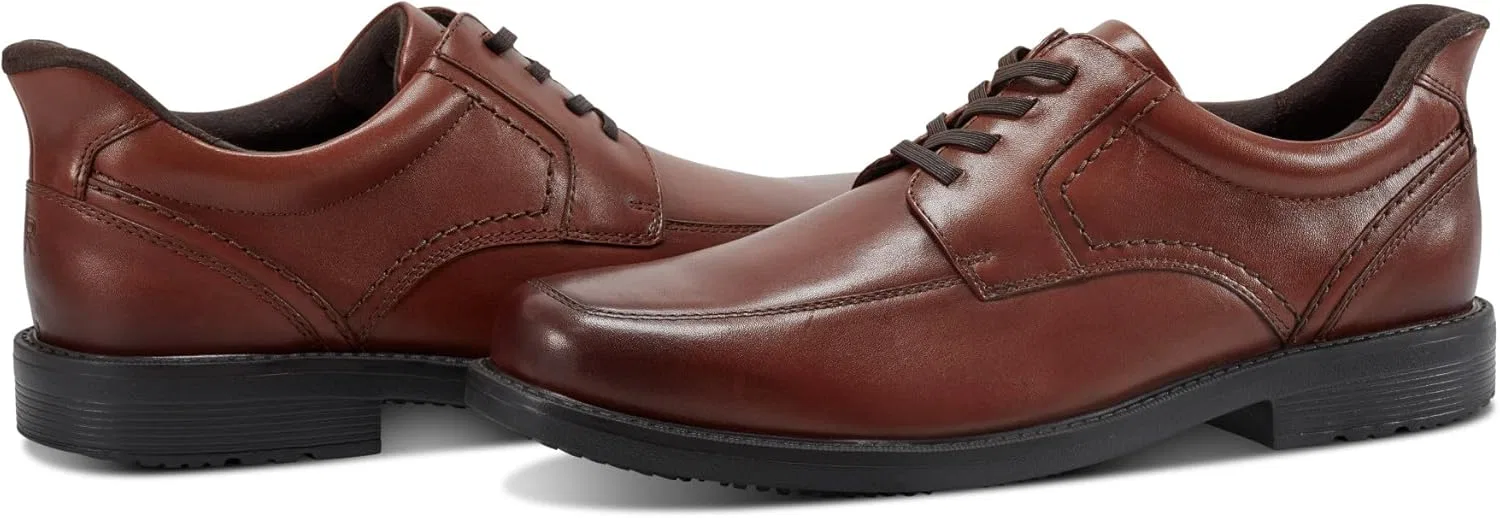 Мужские оксфорды Rockport Seaver, Brown Leather — фото 4