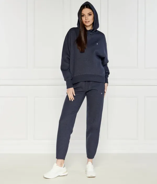 Толстовка Erkunden2 oversize fit Boss, темно-синий — фото 2