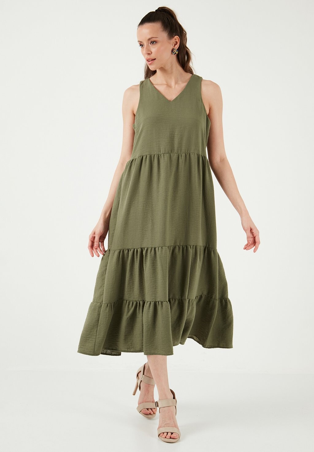 

Дневное платье REGULAR FIT LELA, хаки