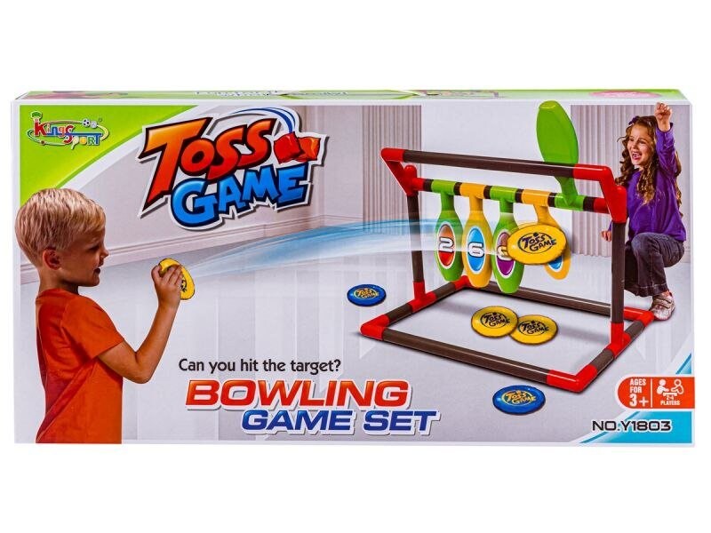 

Бросание сумки, метание диска в мишень, вышибалы, боулинг, аркадная игра Toy Vertigo Zabawkowy Zawrót Głowy