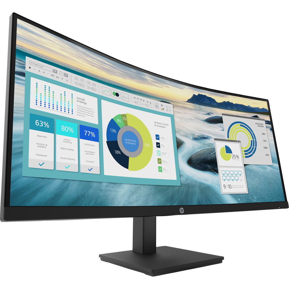 

Изогнутый VA-монитор HP P34hc G4 34 дюйма, соотношение сторон 21:9