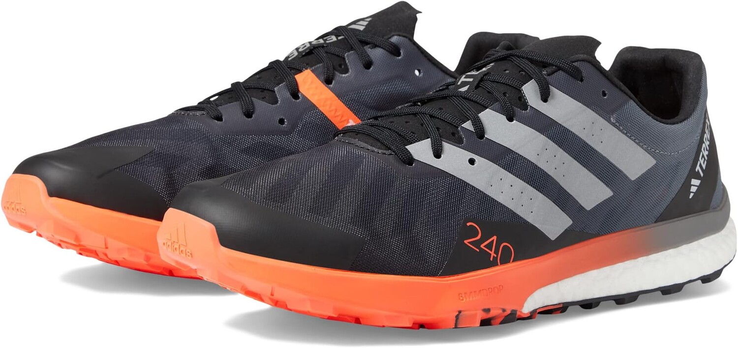 

Кроссовки Terrex Speed Ultra adidas, цвет Black/Matte Silver/Solar Red