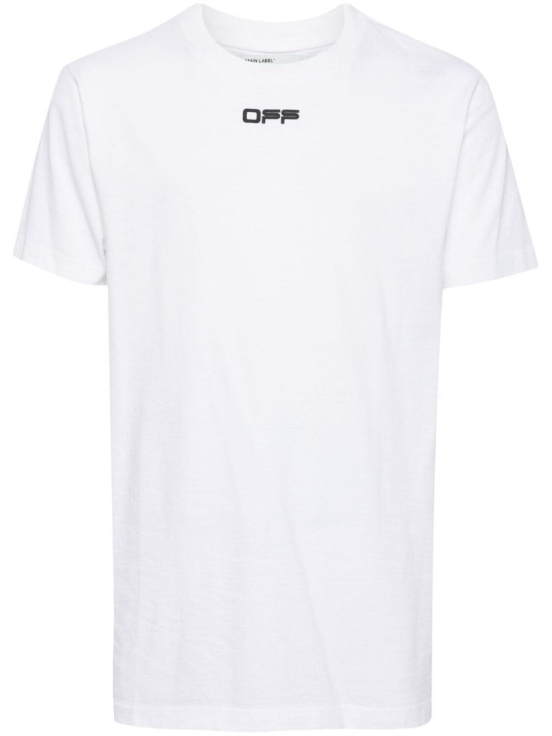 

Off-White футболка с логотипом, белый