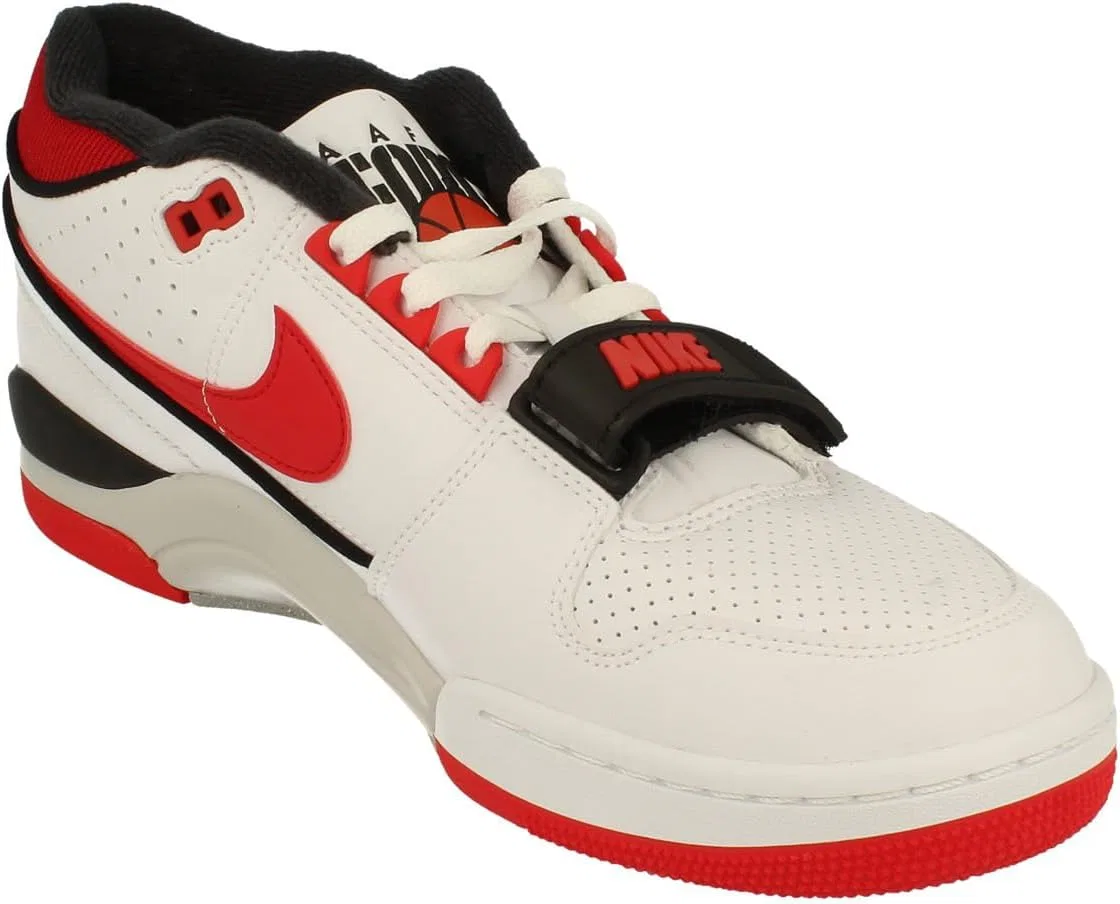 Кроссовки Nike Aaf88 Sp Billie Eilish Men's Trainers Dz6763, White Fire Red Neutral Grey 101 — фото 4