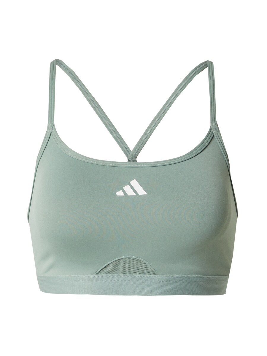 

Спортивный бюстгальтер-бралетт ADIDAS PERFORMANCE Aeroreact, зеленый