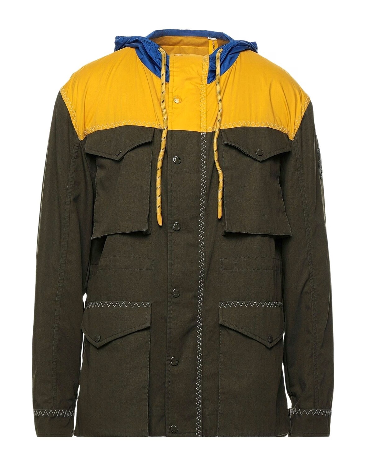 

Тренч Moncler, зеленый