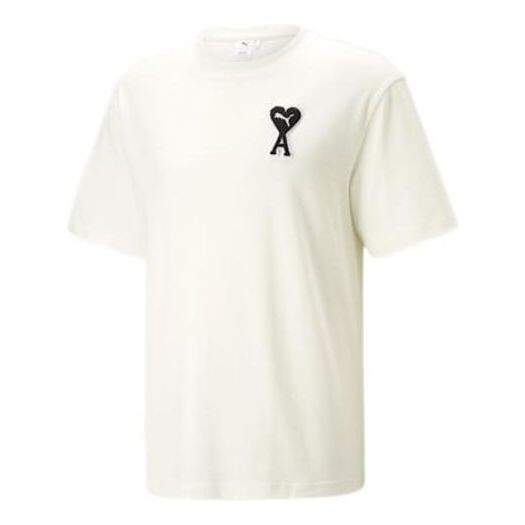 

Футболка x ami tee 'white' Puma, белый