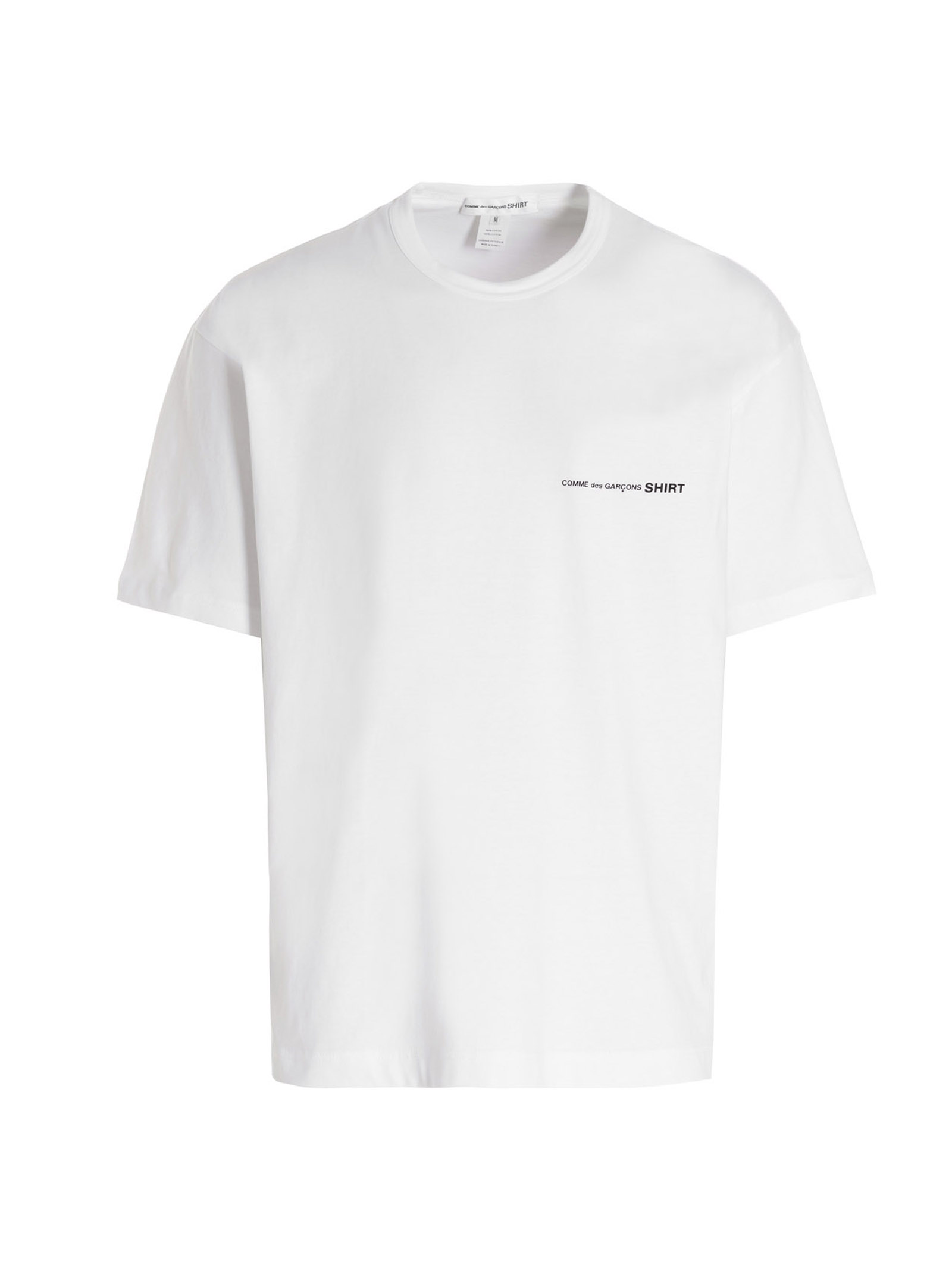 

Футболка с логотипом Comme Des Garçons Shirt, белый
