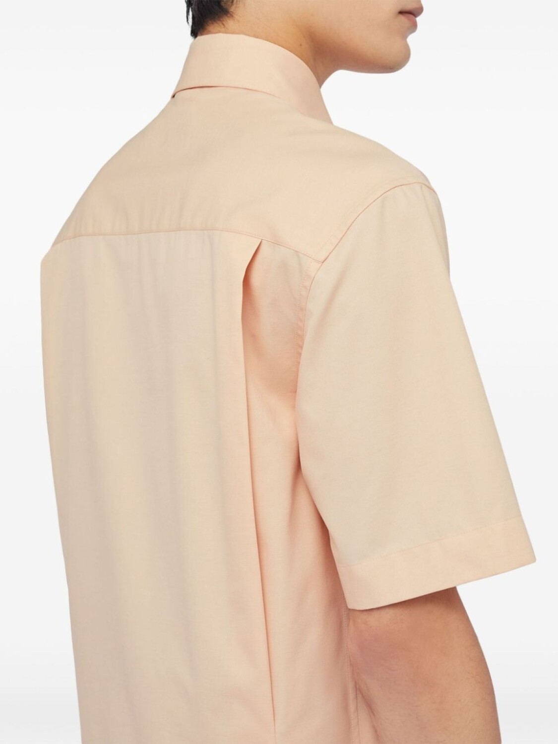 Рубашка с коротким рукавом Jil Sander, нейтральный цвет — фото 4