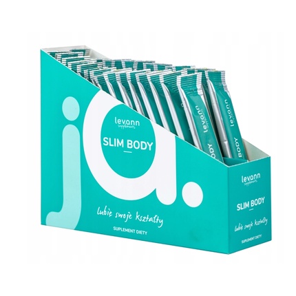 

Slim Body "Ja" Средство для снижения веса, 30 пакетиков Levann