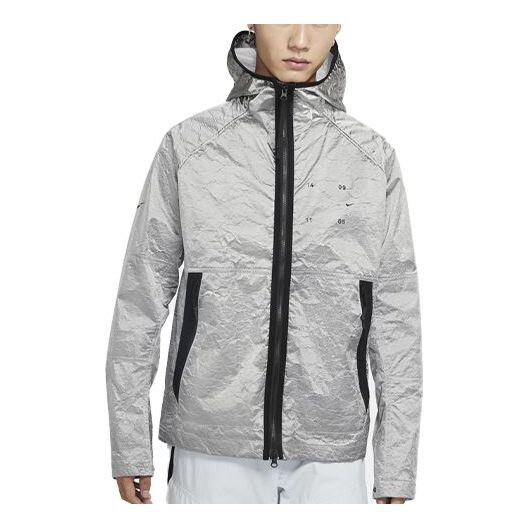 

Куртка Nike Nsw tech pack Woven Hooded Jacket Silver, цвет silver