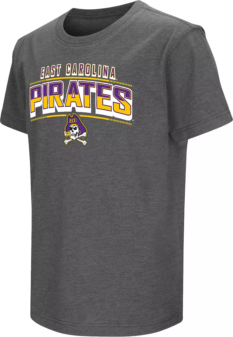 

Серая рекламная футболка Colosseum Youth East Carolina Pirates