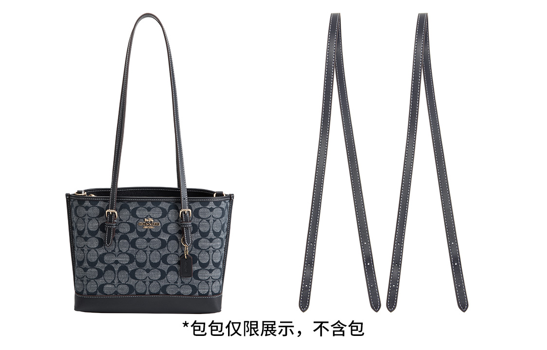 

Luxury Care Artisan Workshop Женский синий ремешок для сумки из микрофибры