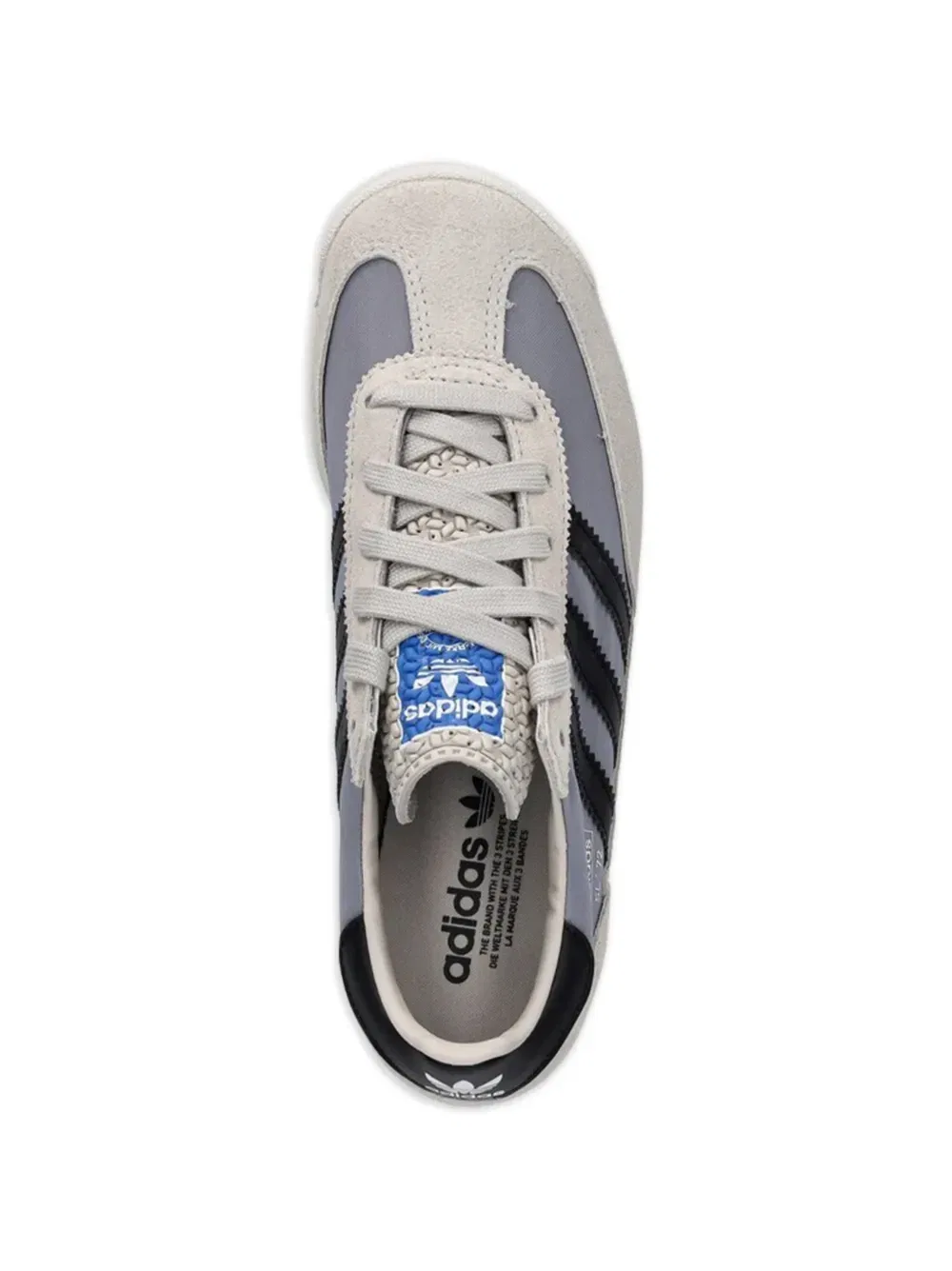 Кроссовки с логотипом SL 72 RS Adidas Kids, бежевый — фото 4