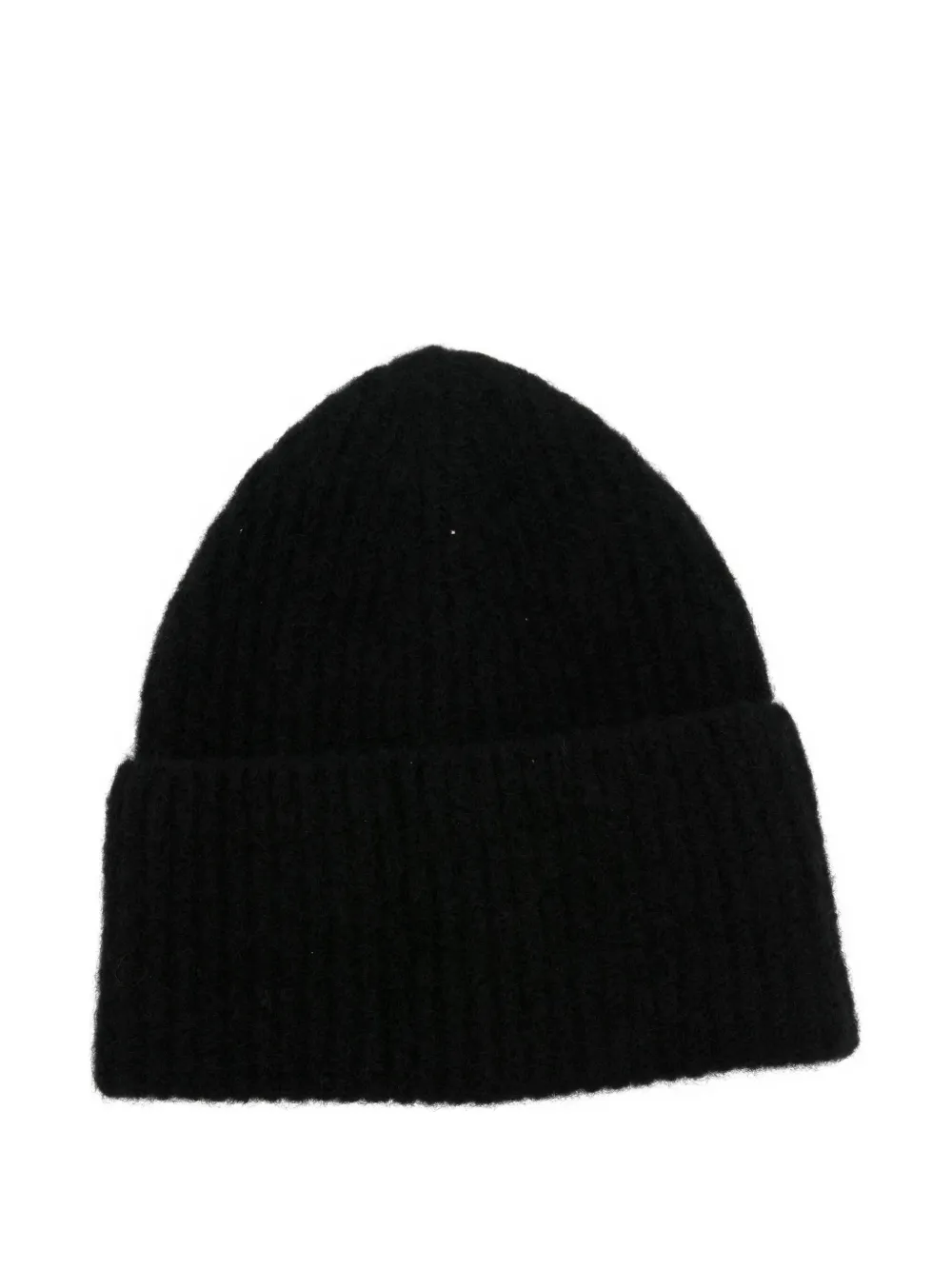 

Шапка бини с подворотом Isabel Benenato, черный