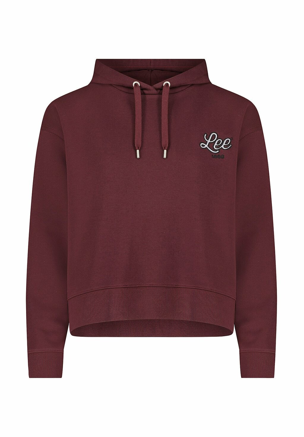 

Толстовка с капюшоном LOGO Lee, цвет Mottled Dark Red