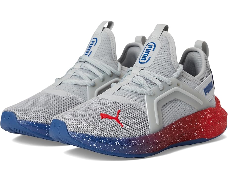 

Кроссовки PUMA Kids Softride Enzo, цвет Cool Light Gray/Blazing Blue/For All Time Red