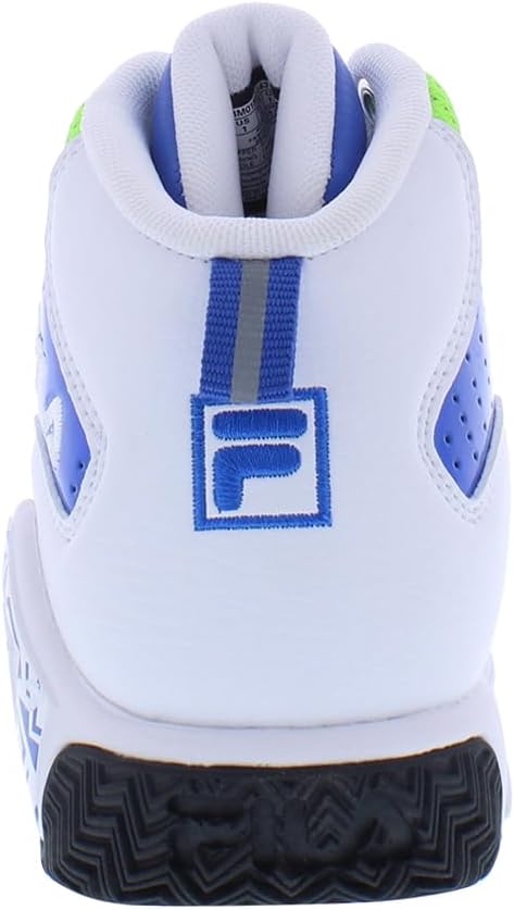 Кроссовки Fila Unisex-Child Kid's Fila Mb, белый/синий — фото 4