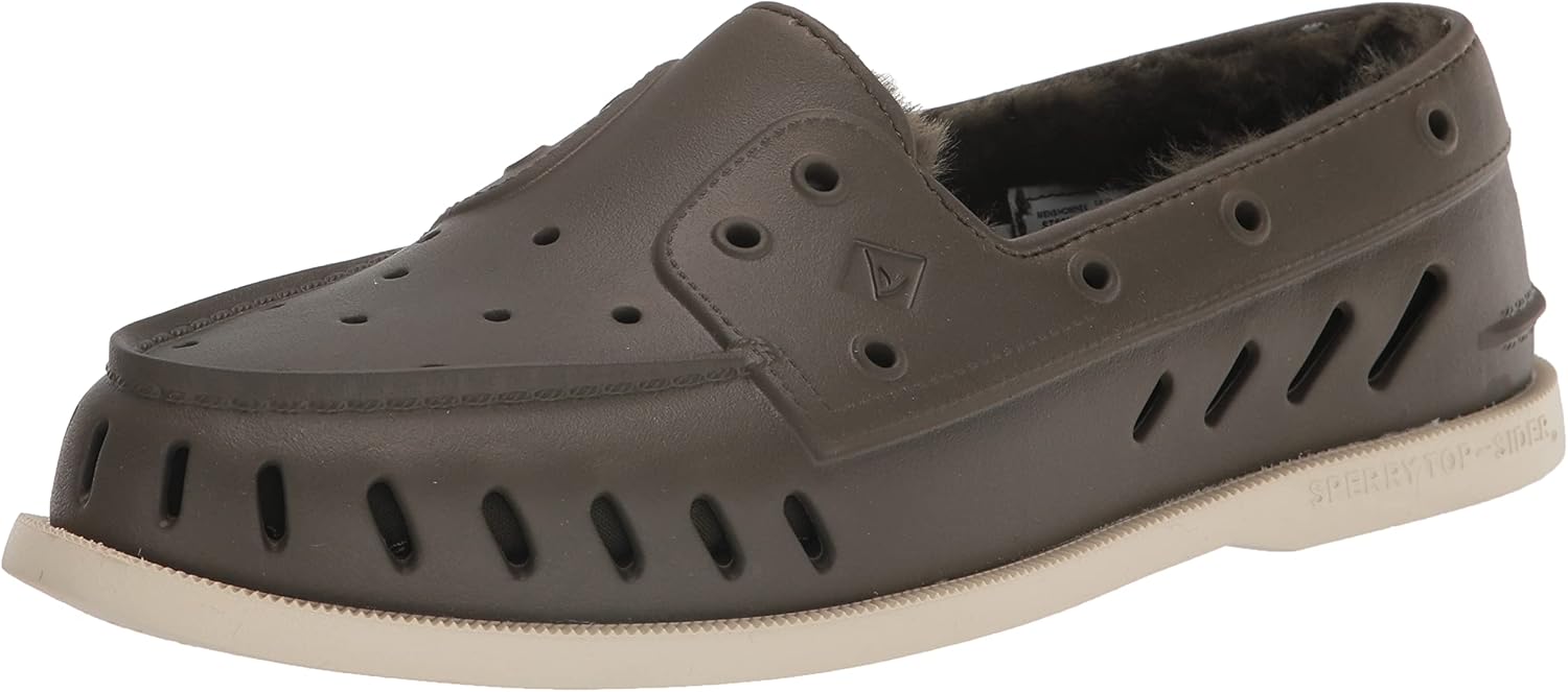 Мужские аутентичные оригинальные плавательные туфли Sperry, оливковый