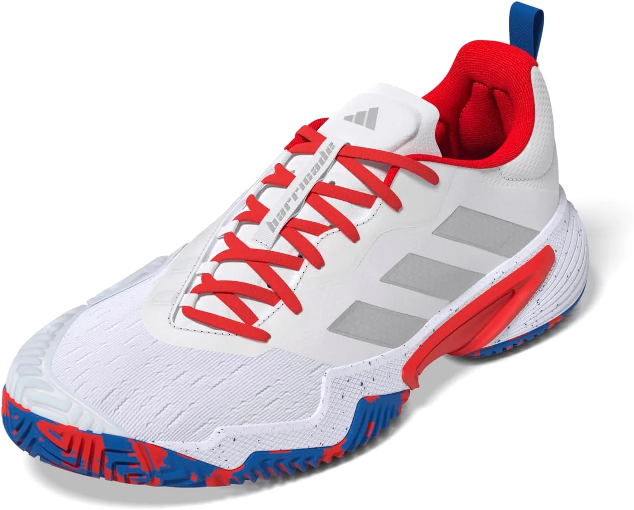 Универсальные кроссовки Barricade M-Low (не для футбола) adidas, серебро