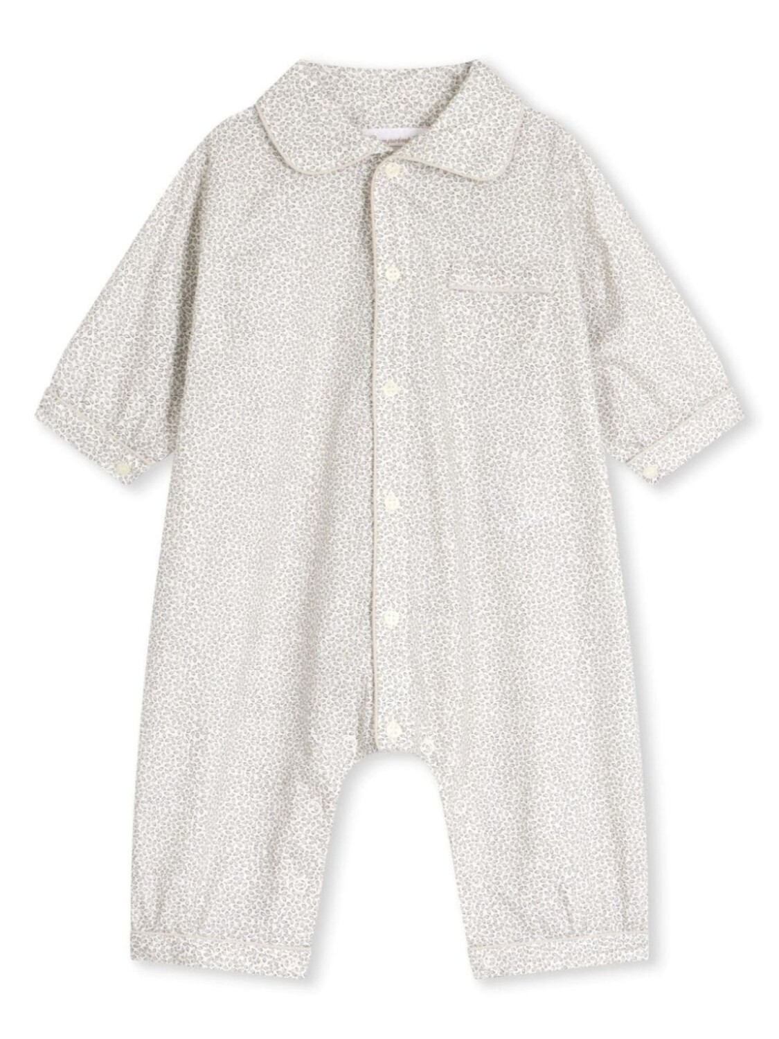 

Bonpoint Reve babygrow, серый