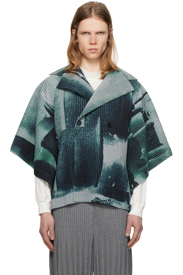 

Ветрозащитная куртка Wind walk Homme Plissé Issey Miyake, серый