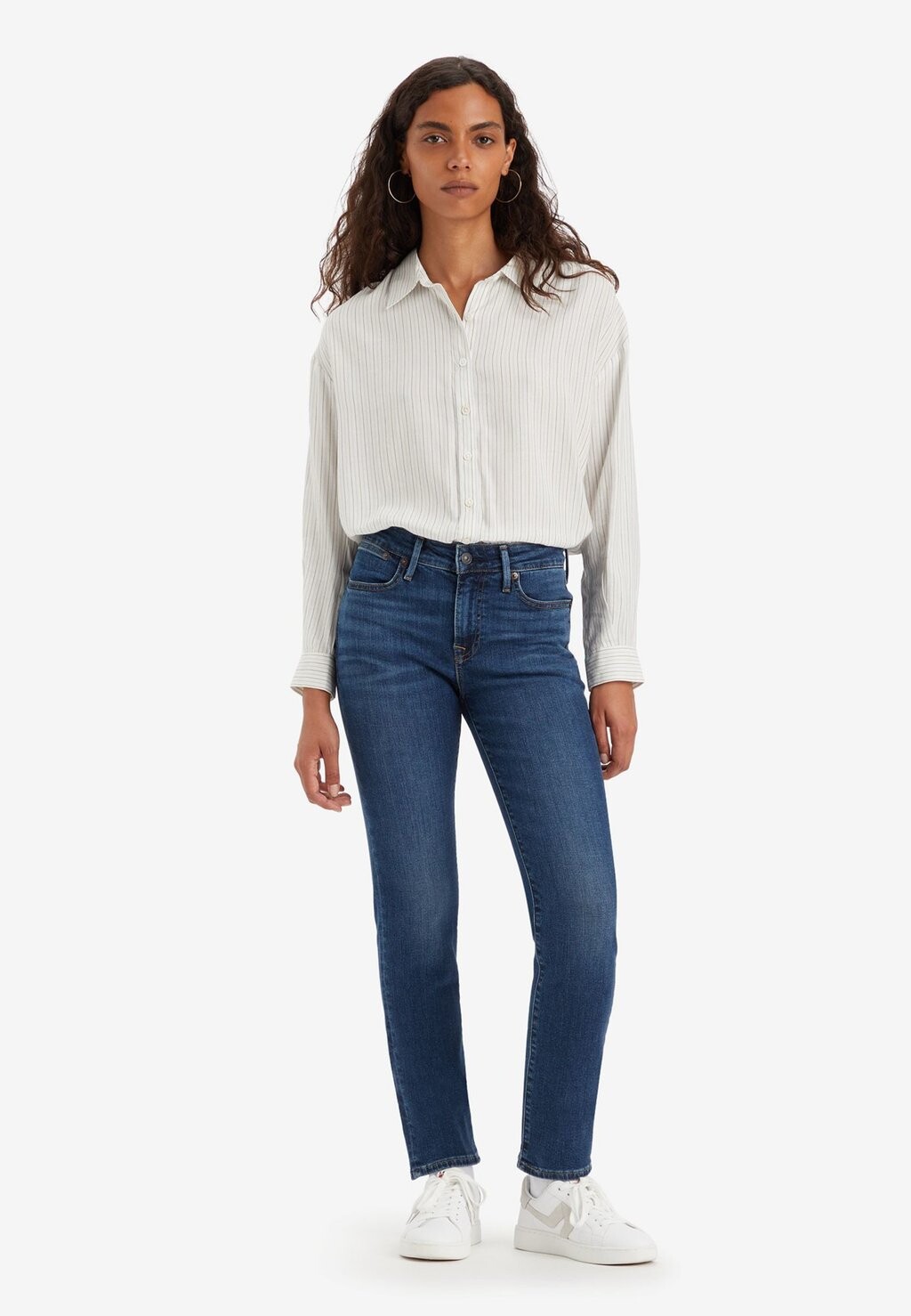 

Джинсы узкого кроя 712 Slim Welt Pocket Levi's, цвет blue wave dark