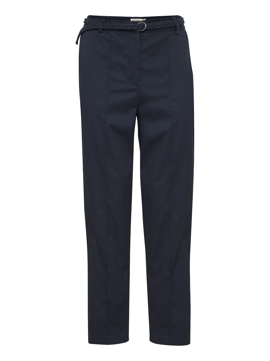 

Обычные плиссированные брюки ICHI Ulani, темно-синий