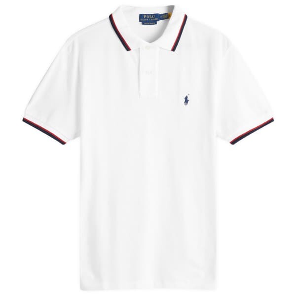 

Рубашка поло с наконечником Polo Ralph Lauren, белый