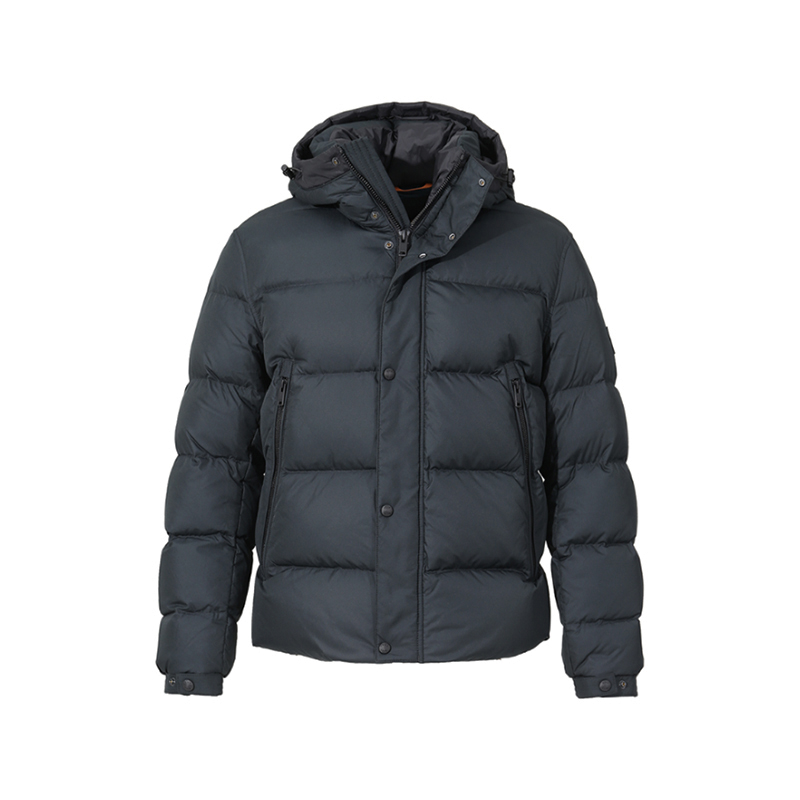

HUGO BOSS Пуховик унисекс черный, Black