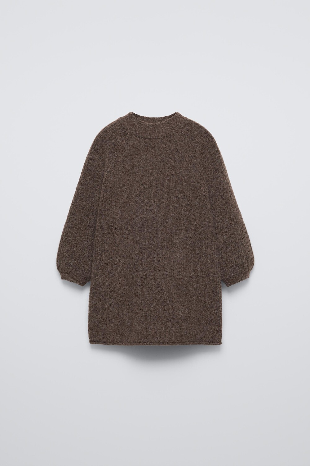 

Вязаное платье ZARA, цвет chocolate