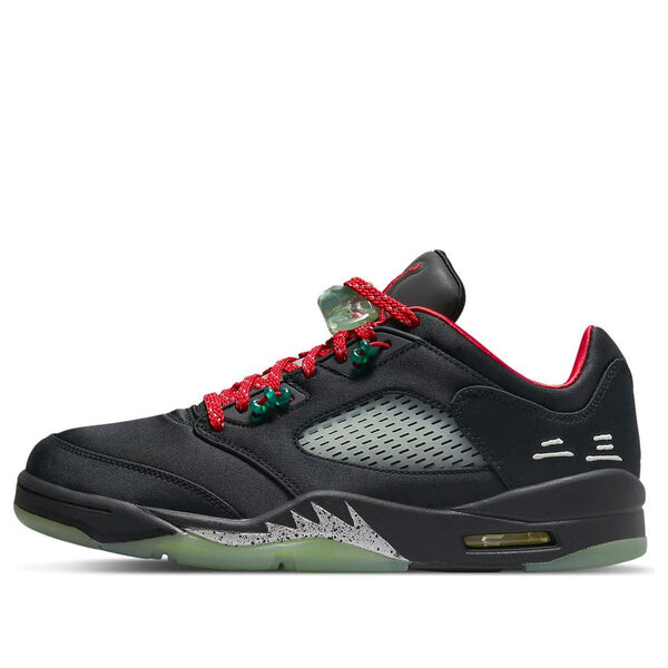 

Кроссовки 5 ретро низкие x клот Air Jordan, черный