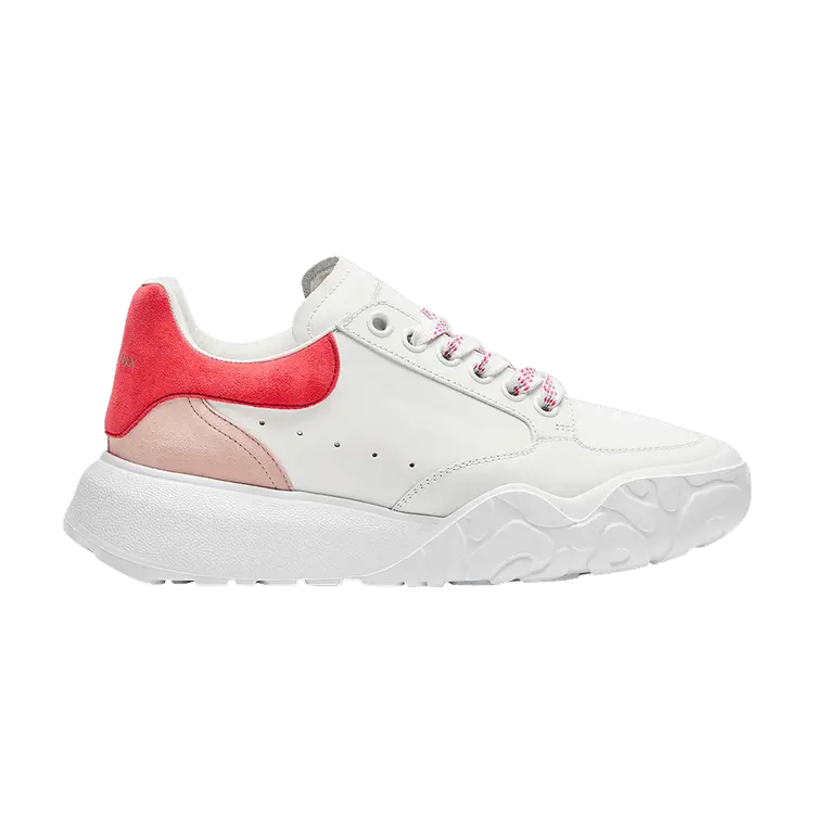 Кроссовки Alexander McQueen Wmns Court Trainer, White Corsage