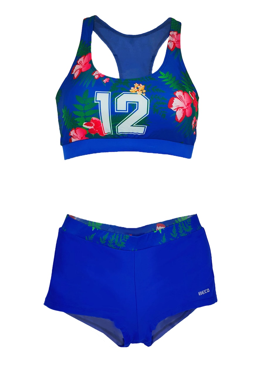 

Бралетт Бикини BECO the world of aquasports Crop Top, синий