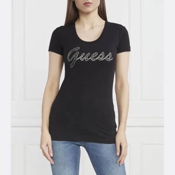 

Футболка Adriana стандартного кроя Guess, черный
