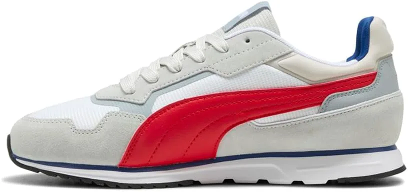 Мужские кроссовки PUMA Softride St Miller на шнуровке, повседневные, серые, серый — фото 3