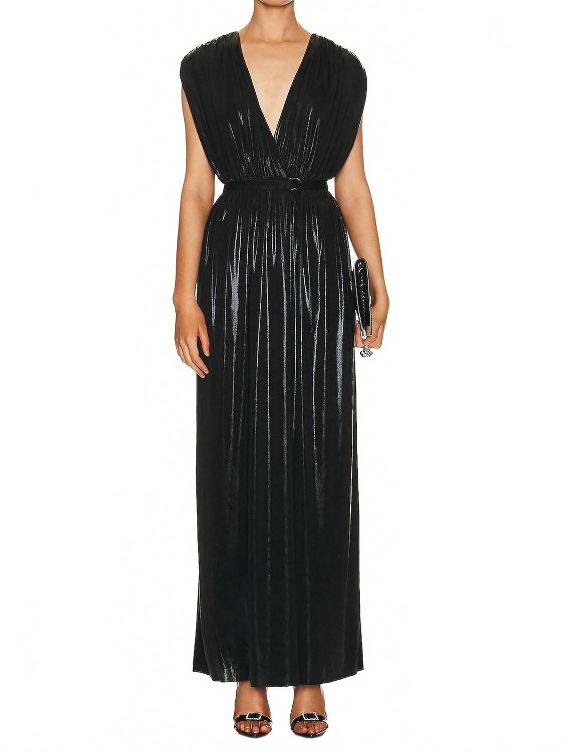 

Платье Athena в черном цвете Norma Kamali