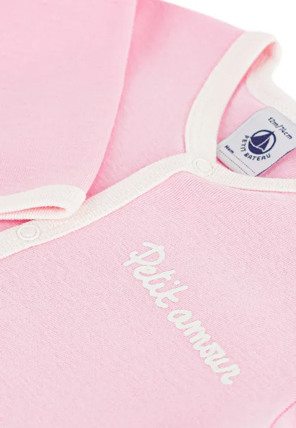 Комбинезон для сна Dors bien Petit Bateau, цвет маркиза — фото 3