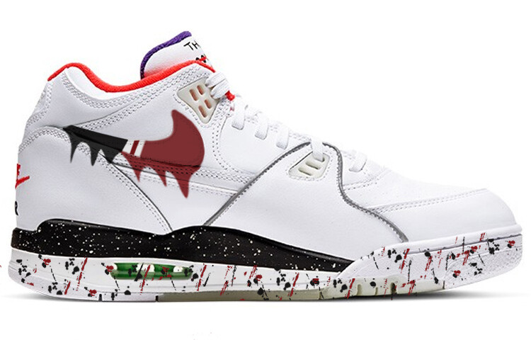 Мужские баскетбольные кроссовки Nike Air Flight 89 Vintage, White — фото 2